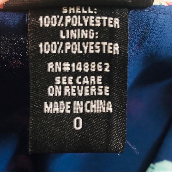 TORRID Sleeveless Blue & Pink Floral … - Picture 10 of 10